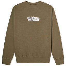 thisisneverthat OL-Logo Crewneck Olive