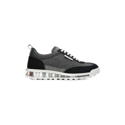 Gray Tech Sneakers 232381M237004