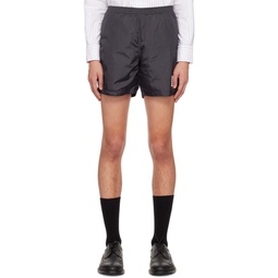 Gray Rugby Shorts 222381M193023