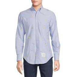 Patterned Long Sleeve Shirt