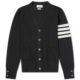 Thom Browne Classic Merino Cardigan Black