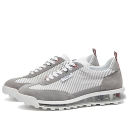 Thom Browne Seersucker Tech Sneaker Medium Grey
