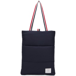 Navy Puffer Tote 222381F049002