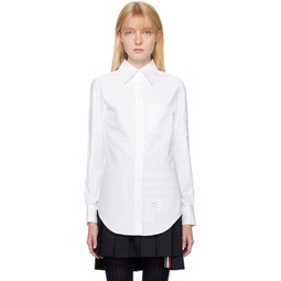 White Engineered 4-Bar Shirt 232381F109007