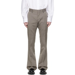 Brown Trae Trousers 241115M191023