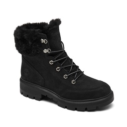 Womens Cortina Valley 6 Lace-Up Water Resistant Boots from Finish Line