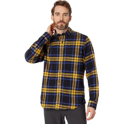 Mens Timberland Long Sleeve Heavy Flannel Plaid