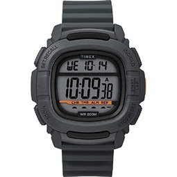 Timex Command(tm) 47 mm Gray Silicone Watch TW5M26700