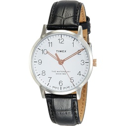Timex Waterbury Classic 36 mm Black Leather Watch TW2R72400