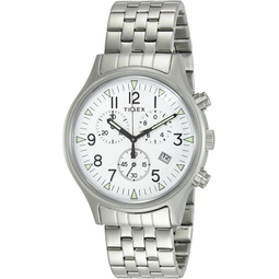 Timex MK1 Steel Chronograph 42 mm Stainless Steel Watch TW2R68900