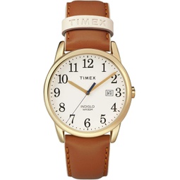 Timex Womens Easy Reader Date Leather Strap 38mm Watch