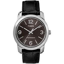 Timex Mens Core 39 mm Leather Strap Watch