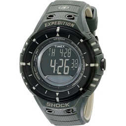 Timex Mens T49612 Expedition Shock Digital Compass Olive/Black Resin Strap Watch