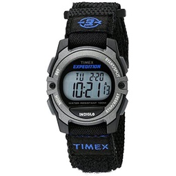 Timex Unisex TW4B02400 Expedition Mid-Size Digital CAT Black Fast Wrap Strap Watch