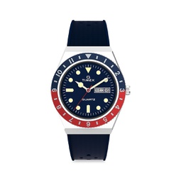 Q Diver Synthetic Strap Watch