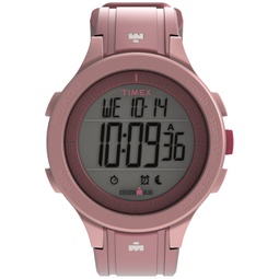 Unisex Ironman T200 Quartz Digital Pink Silicone Strap 42mm Round Watch