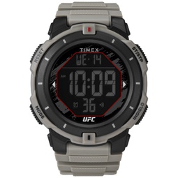 Mens UFC Rumble Digital Tan Polyurethane Strap 50mm Round Watch