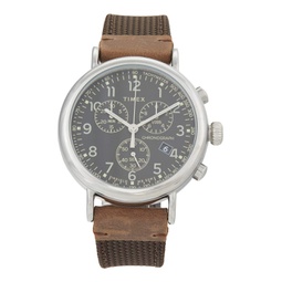Timex 41 mm Timex Standard Chronograph Low Lead Brass Case Two-Piece Quick Release
