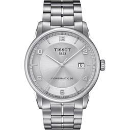 Tissot mens Luxury Stainless Steel Dress Watch Grey T0864071103700