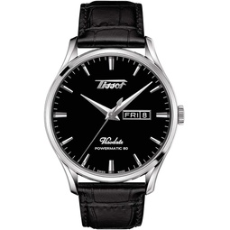 Tissot mens Viso Date 316L stainless steel case Specialities Black T1184301605100