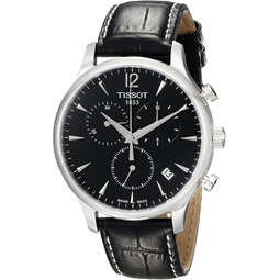 Tissot Mens T063.617.16.057.00 Black Dial Tradition Watch
