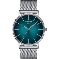 Tissot Mens Everytime Gent 316L Stainless Steel case Quartz Watch, Grey, Stainless Steel, 20 (T1434101109100)