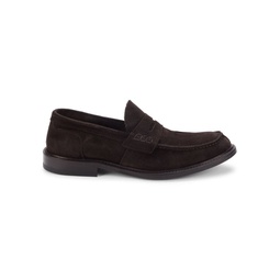 Yale Suede Penny Loafers