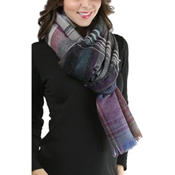 ToBeInStyle Women’s Warm Crinkled Woven Pashmina Style Scarves