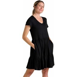 Womens Toad&Co Marley Tiered Short Sleeve Dress