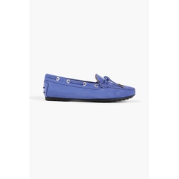 Heaven Laccetto suede loafers