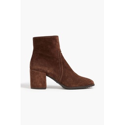 Suede ankle boots