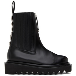 Black Side Gore Boots 241492F113000
