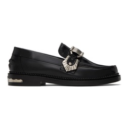 SSENSE Exclusive Black Loafers 241492F121005