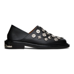 SSENSE Exclusive Black Decorated Loafers 241492F121014