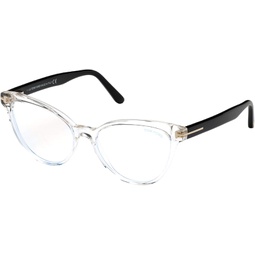 Tom Ford FT 5639-B BLUE BLOCK CRYSTAL 54/16/140 unisex Eyewear Frame