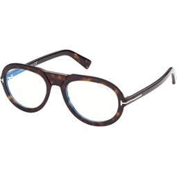 Tom Ford FT 5756-B BLUE FILTER Dark Havana/Blue Filter 53/20/145 women Eyewear Frame