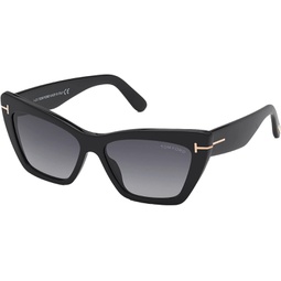 Tom Ford sunglasses WYATT (FT0871S 01B) - lenses
