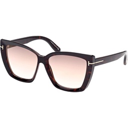 Tom Ford SCARLET-02 FT 0920 Dark Havana/Brown Shaded 57/15/140 women Sunglasses