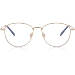 Tom Ford TF5749B Blue Block Eyeglasses 028 Gold/Black 52mm FT5749