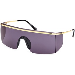 Sunglasses Tom Ford FT 0980 Pavlos- 02 30A Shiny Deep Gold/Smoke Lenses
