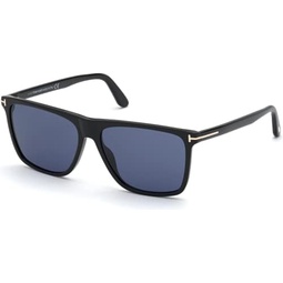 Tom Ford Fletcher FT0832 Square Sunglasses for Men + BUNDLE With Designer iWear Eyewear Kit