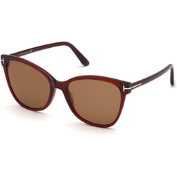 Tom Ford Gia FT0844 Cat Eye Sunglasses for Women + BUNDLE With Designer iWear Eyewear Kit