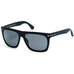 Sunglasses Tom Ford FT 0513 02D Matte Black/Smoke Gradient