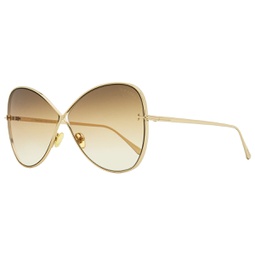 womens butterfly sunglasses tf842 nickie 28f gold 66mm