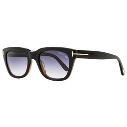unisex snowdon sunglasses tf237 05b black/havana 52mm