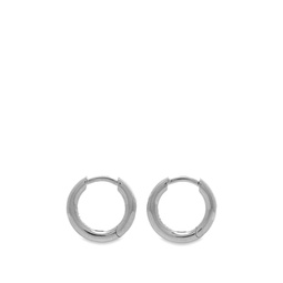 Tom Wood Classic Small Hoops Sterling Silver