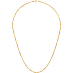 Gold Curb Chain M Necklace 241762M145008