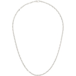Silver Cable Chain Necklace 241762M145023
