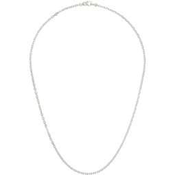 Silver Anker Chain Necklace 241762M145012