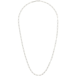 Silver Box Chain Necklace 241762M145033